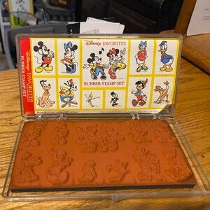 Disney Favorites Rubber Stamp Kit - Unused
